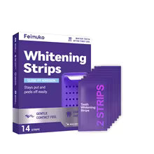 Color-Correcting Teeth Whitening Strips - Goodbye Yellow, Hello Bright