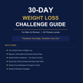 30 Day Weight Loss Challenge Guide: Workouts, Nutrition & Daily Habits