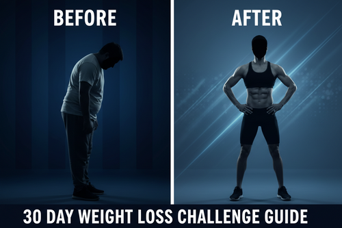 30 Day Weight Loss Challenge Guide: Workouts, Nutrition & Daily Habits