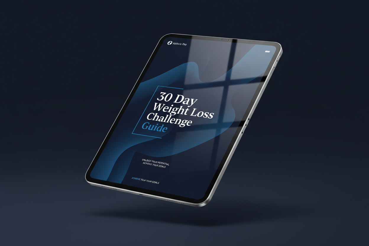 30 Day Weight Loss Challenge Guide: Workouts, Nutrition & Daily Habits