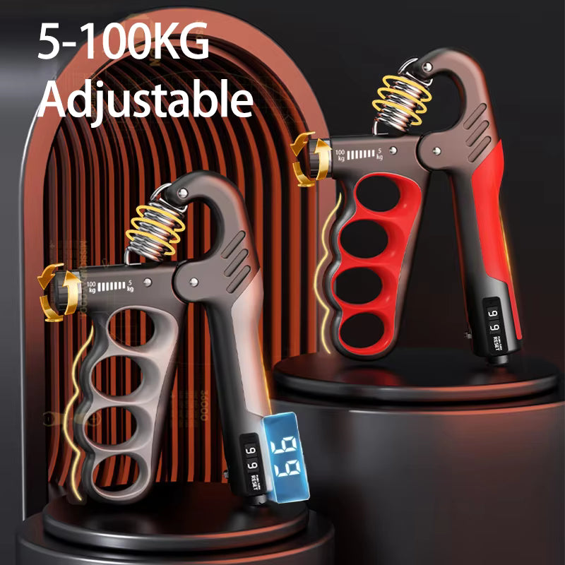 Iron Grip Hand Strengthener | Adjustable 5-150kg Forearm Trainer