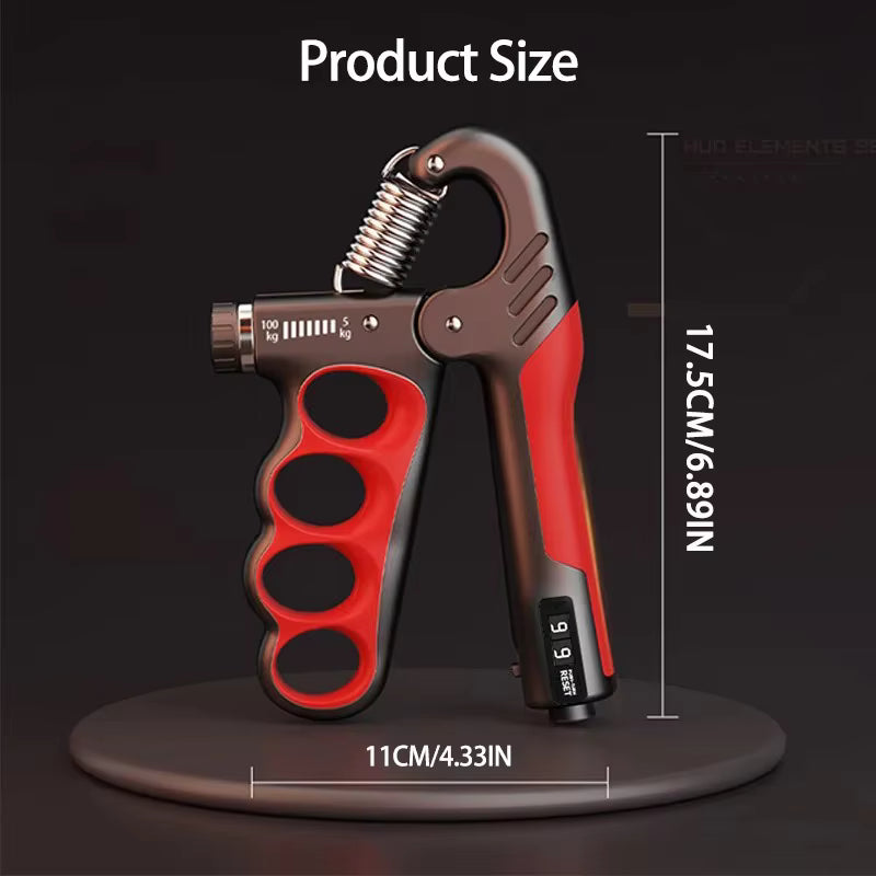 Iron Grip Hand Strengthener | Adjustable 5-150kg Forearm Trainer